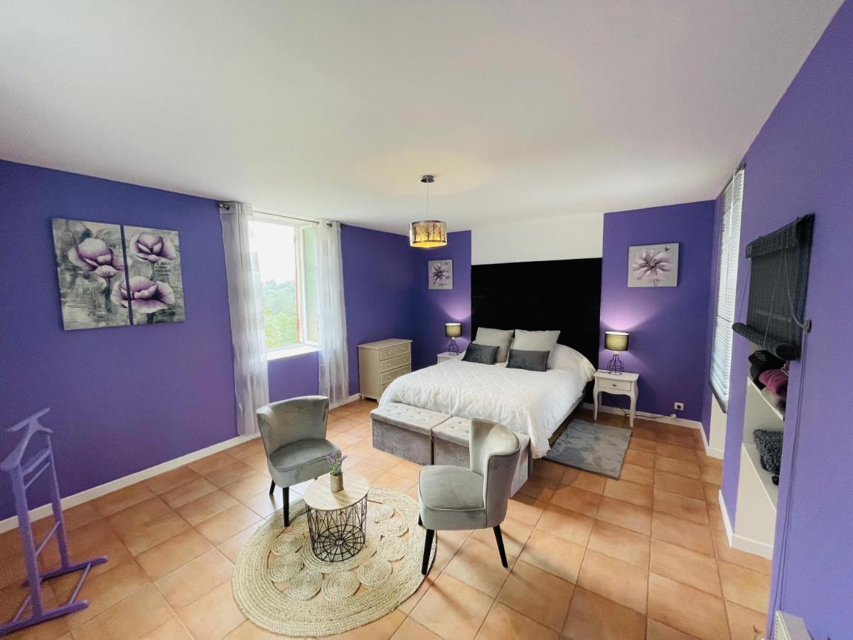Chambre D'Hote Lavande - Le Soleil Des Cevennes Saint-Jean-du-Gard Luaran gambar