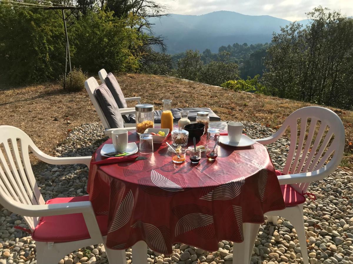 Chambre D'Hote Lavande - Le Soleil Des Cevennes Saint-Jean-du-Gard Luaran gambar
