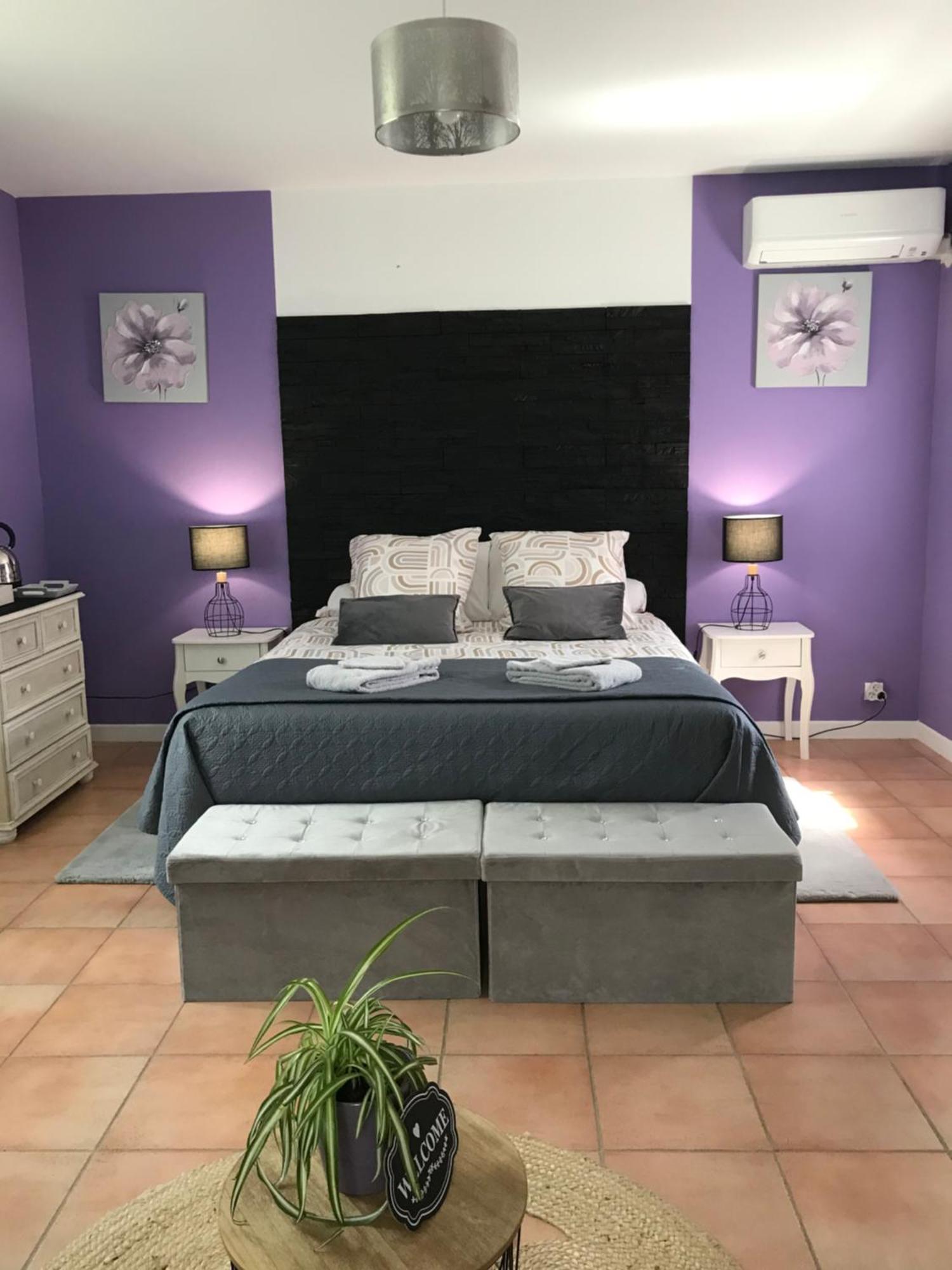 Chambre D'Hote Lavande - Le Soleil Des Cevennes Saint-Jean-du-Gard Luaran gambar