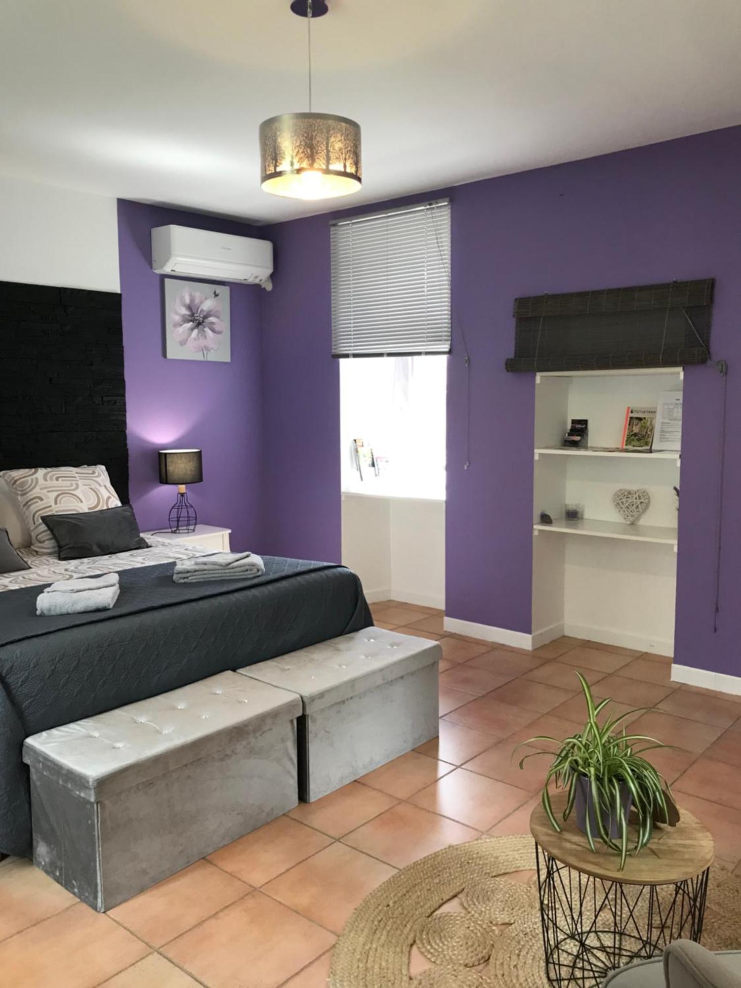 Chambre D'Hote Lavande - Le Soleil Des Cevennes Saint-Jean-du-Gard Luaran gambar